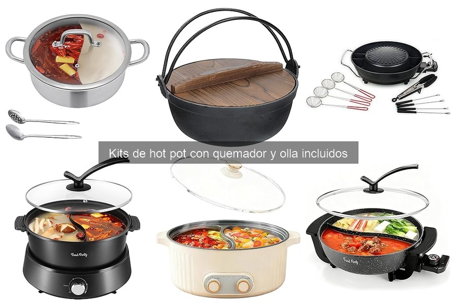 Comparativa de Kits de Hot Pot: Mejores Marcas y Modelos