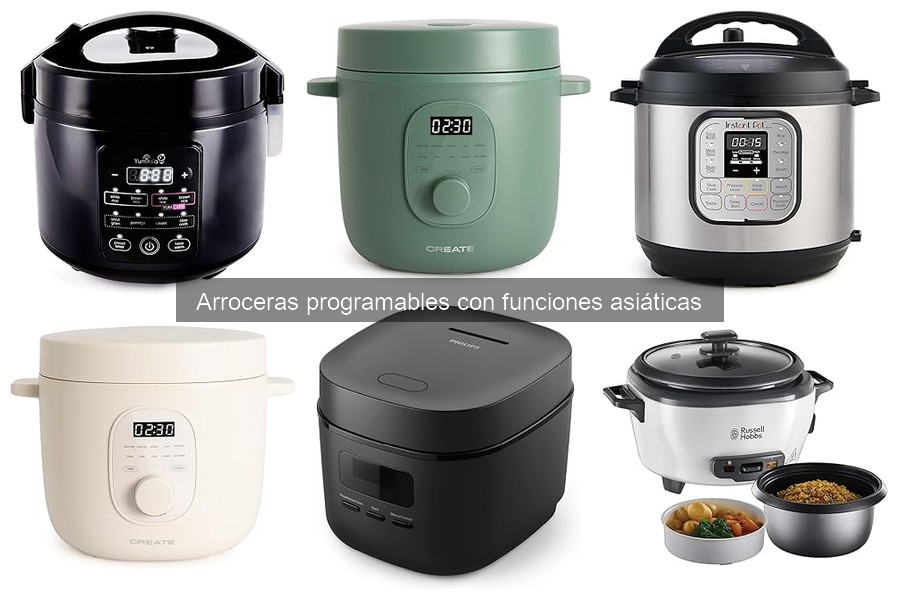Comparativa de las Mejores Arroceras Programables 2023