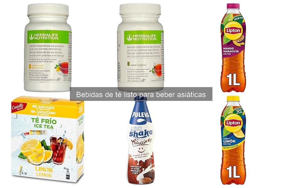 Comparativa de las Mejores Bebidas de Té Listo para Beber