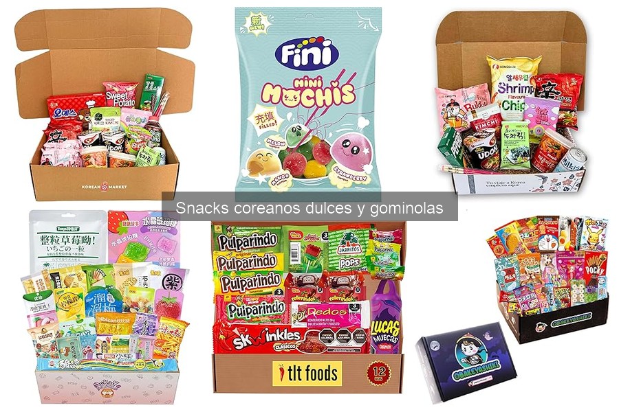 Comparativa de las Mejores Gominolas Coreanas del Mercado