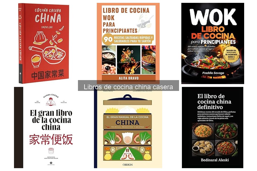 Comparativa de Libros de Cocina China: ¿Cuál Elegir?
