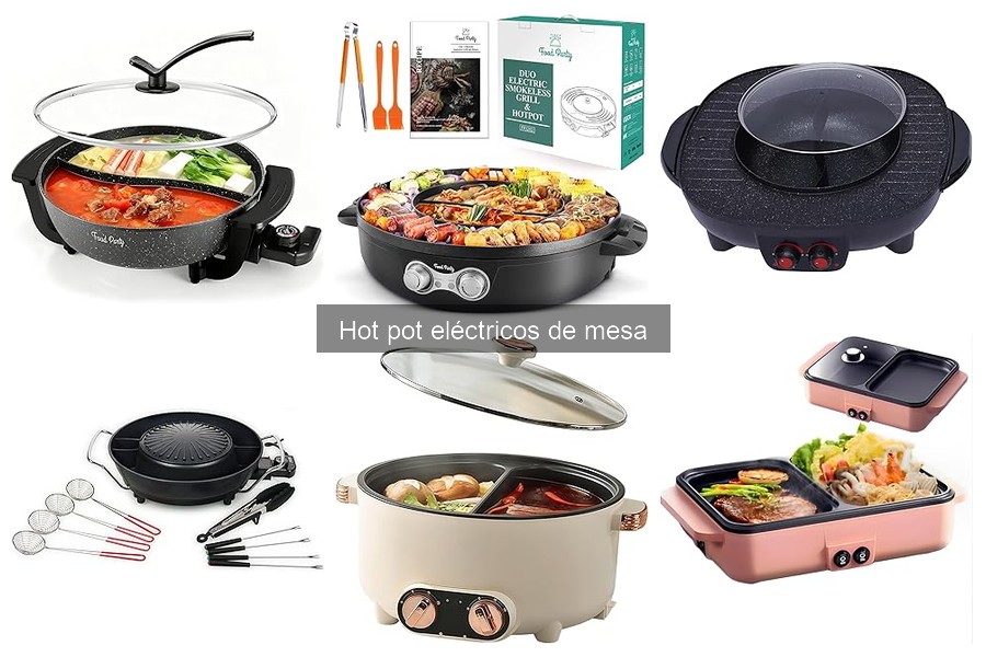 ** Comparativa de los Mejores Hot Pots Eléctricos del Mercado