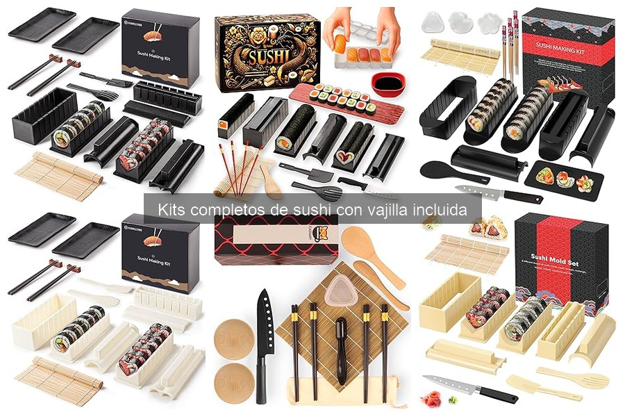 Comparativa de los Mejores Kits de Sushi del Mercado