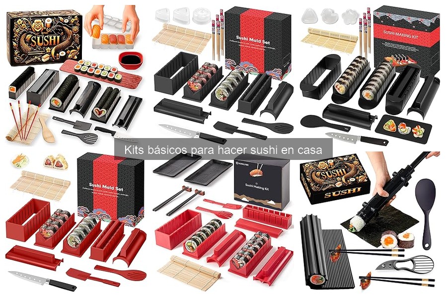 Comparativa de los Mejores Kits de Sushi para Hacer en Casa