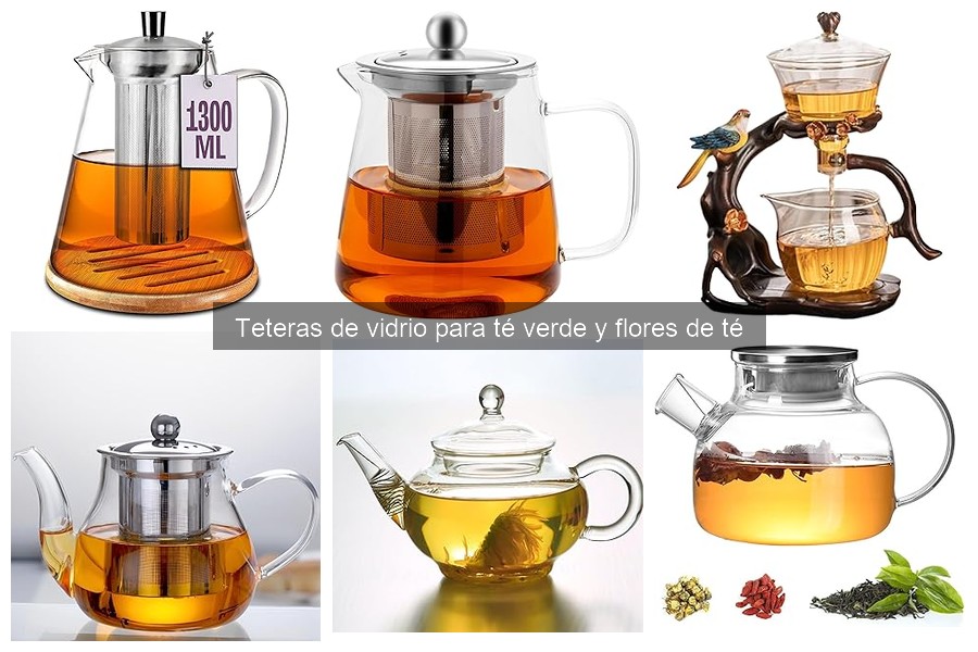 Comparativa de marcas de teteras de vidrio para té verde