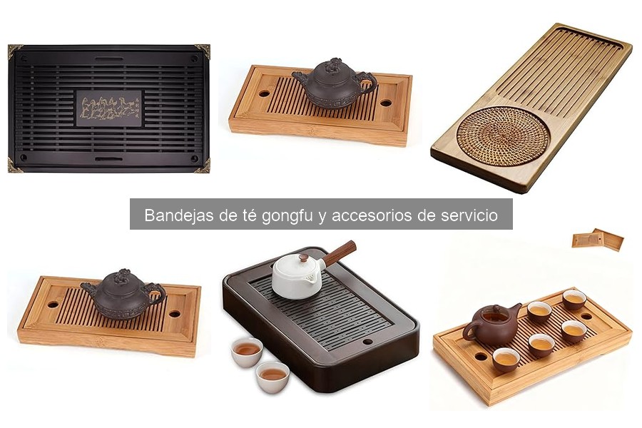 Comparativa de marques de bandejas de té gongfu