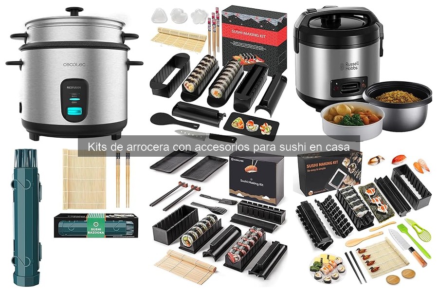 Comparativa de Mejores Kits de Arrocera para Sushi en Casa