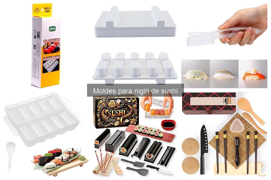 Comparativa de moldes para nigiri: clásicos vs. ajustables