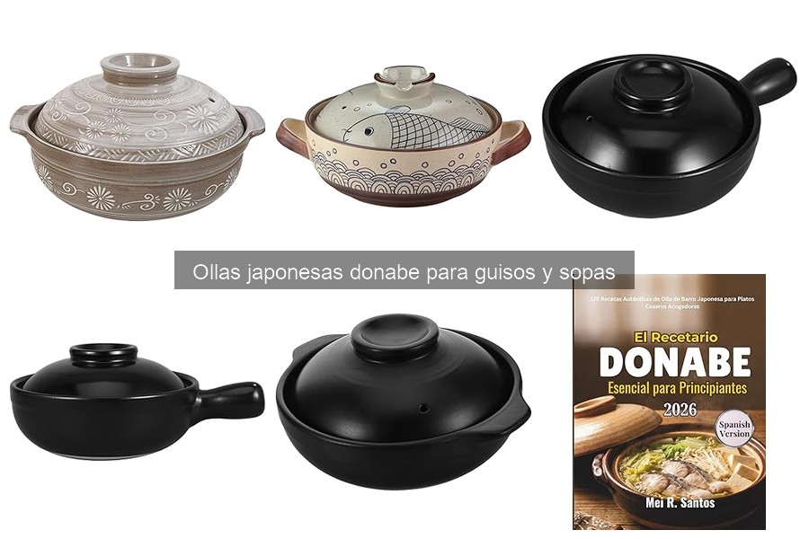 Comparativa de ollas donabe: calidad y precio de marcas