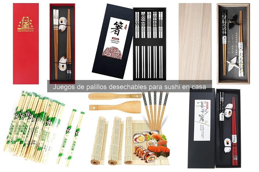 Comparativa de Palillos Desechables vs Reutilizables para Sushi