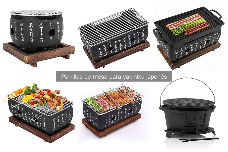 Comparativa de parrillas eléctricas y de carbón para yakiniku