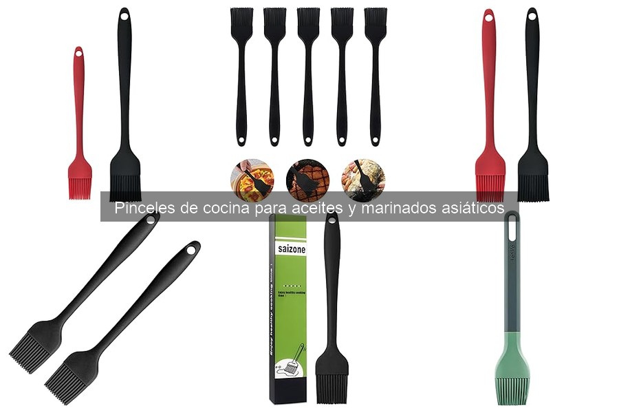 Comparativa de Pinceles de Silicona vs. Fibra Natural en Cocina Asiática