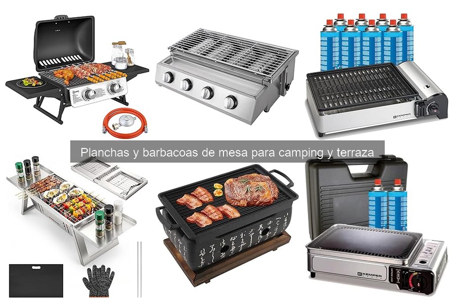 Comparativa de Planchas y Barbacoas de Mesa: Mejores Marcas