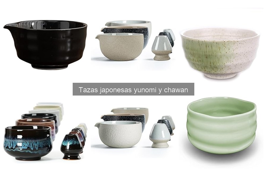 Comparativa de precios: tazas yunomi y chawan japonesas
