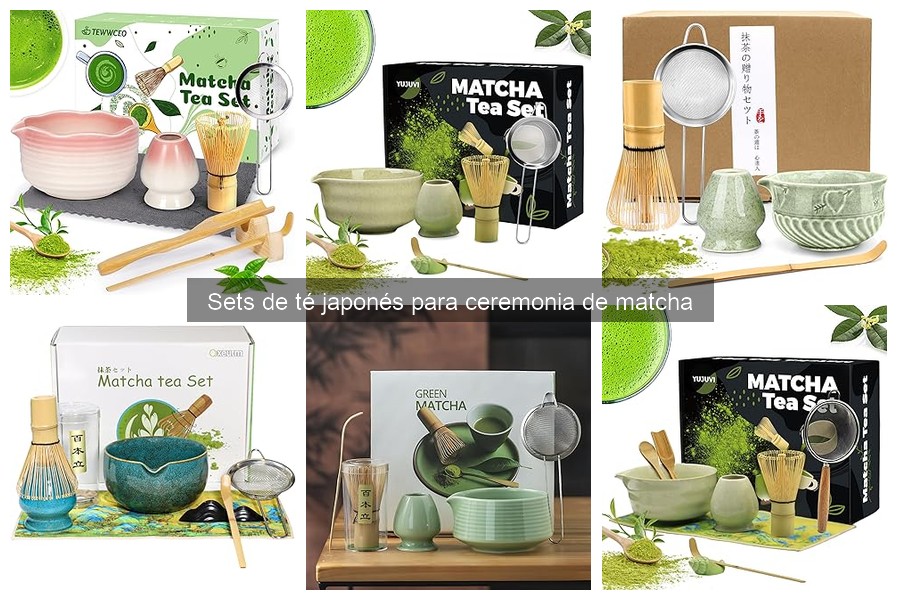 Comparativa de Sets de Té Japonés para Ceremonia de Matcha