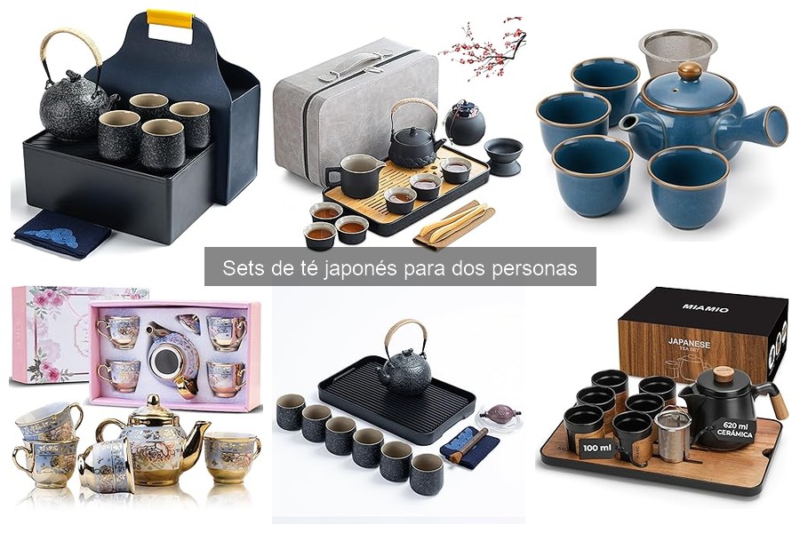 Comparativa de sets de té japonés para dos personas
