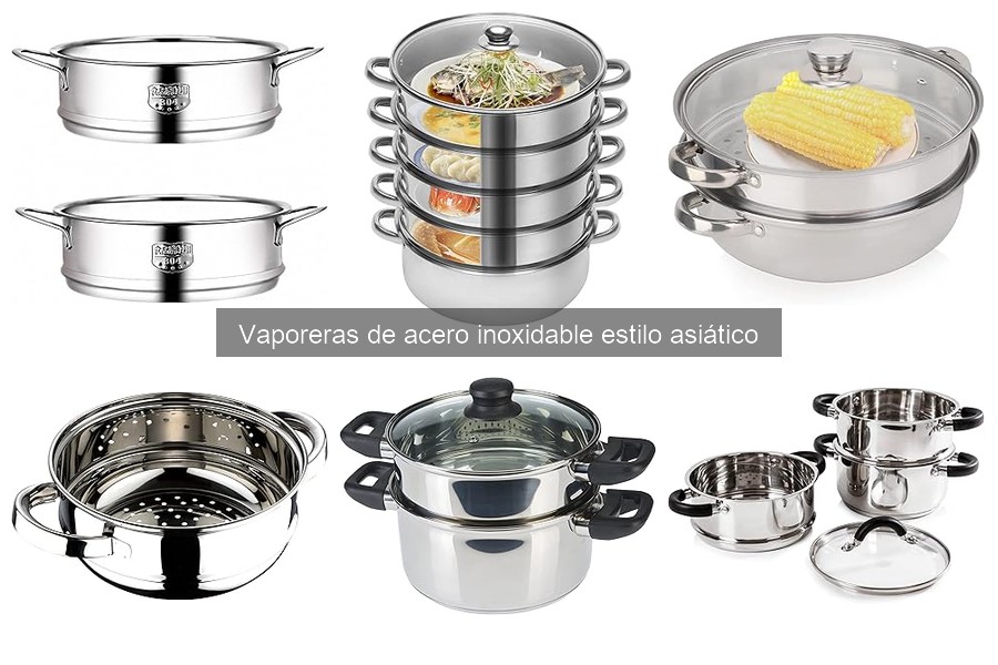 Comparativa de Vaporeras de Acero Inoxidable vs. Otros Materiales