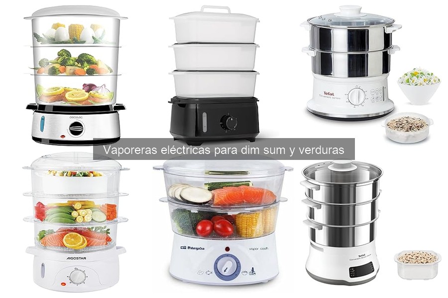 Comparativa de Vaporeras Eléctricas: Cecotec vs Tefal vs Jata