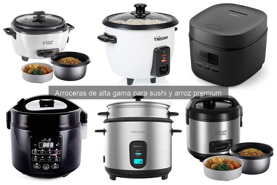 Comparativa entre arroceras de alta gama y convencionales
