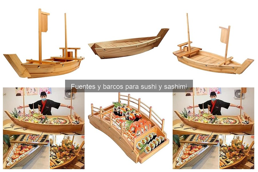 Comparativa: Fuentes de Cerámica vs Madera para Sushi