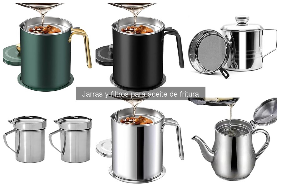 Comparativa: Jarras de vidrio vs. acero inoxidable para aceite