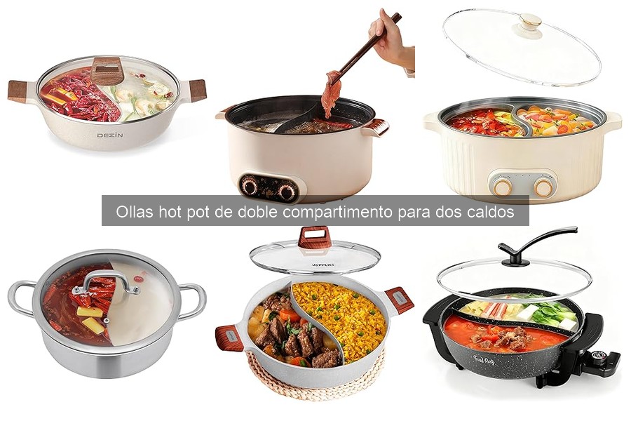 Comparativa: Ollas Hot Pot Doble Compartimento vs Tradicionales
