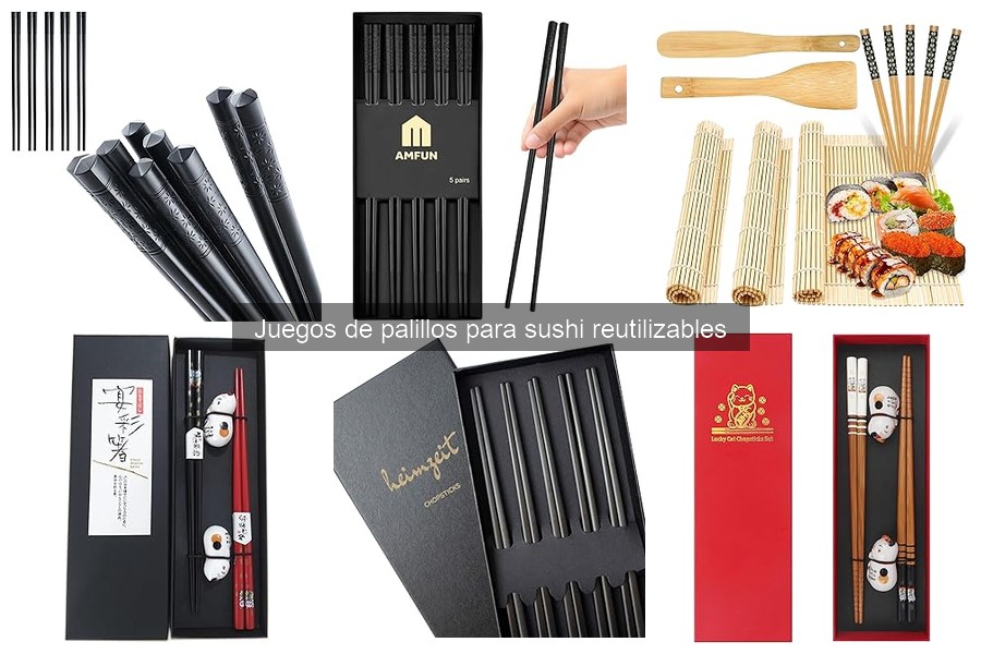 Comparativa: Palillos de Madera vs. Plástico para Sushi