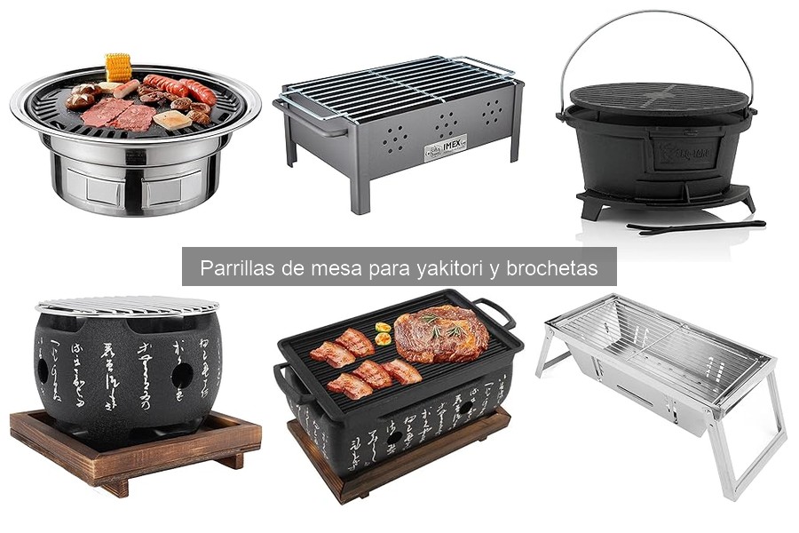 Comparativa: Parrillas eléctricas vs. de carbón para yakitori