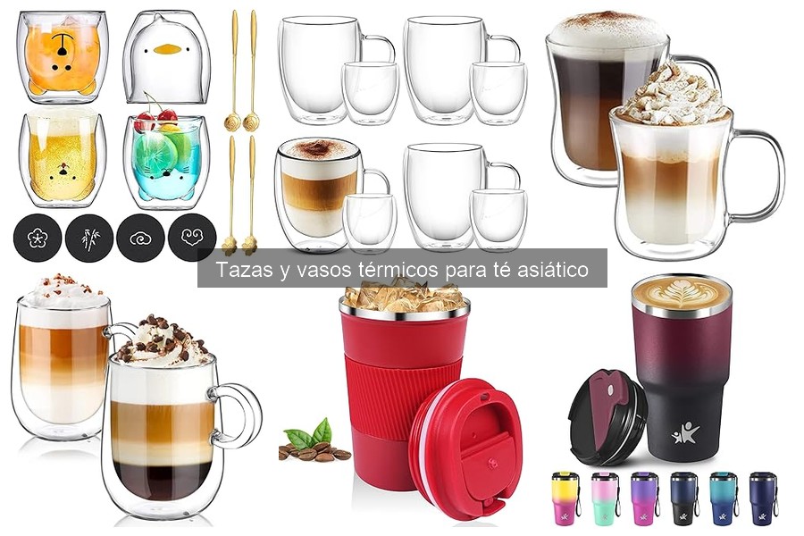 ** Comparativa: Tazas térmicas vs Tazas tradicionales para té asiático