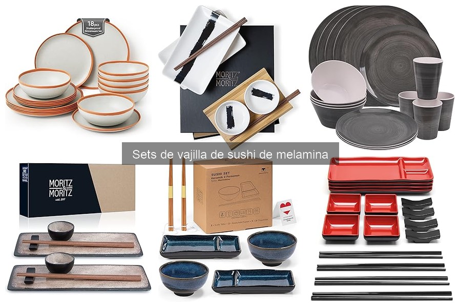 Comparativa: Vajilla de Melamina vs Cerámica para Sushi