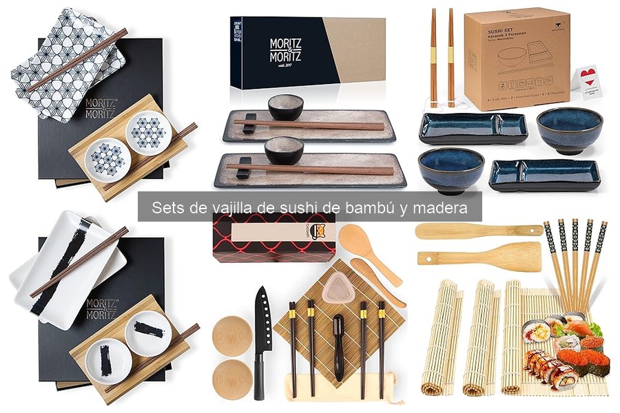 Comparativa: Vajilla de Sushi de Madera vs Cerámica y Plástico