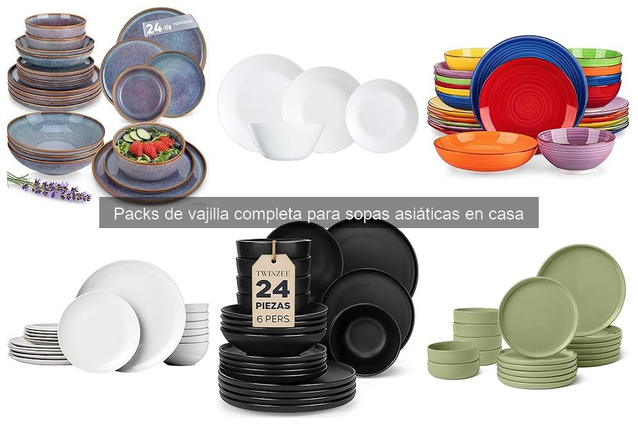 Consecuencias del Mal Uso de Vajilla para Sopas Asiáticas