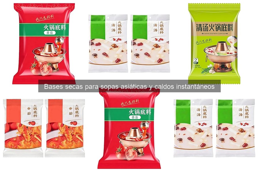 Consejos para Preparar Sopas con Bases Secas Asiáticas