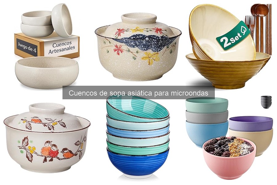 Cuencos de sopa asiática para microondas: tendencias 2023