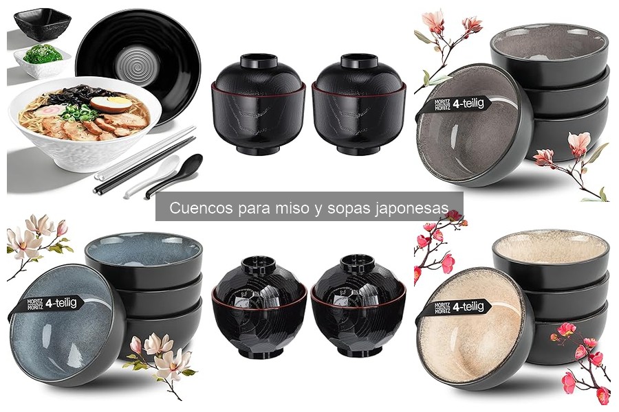 ** Cuencos para Miso y Sopas Japonesas: Características Esenciales