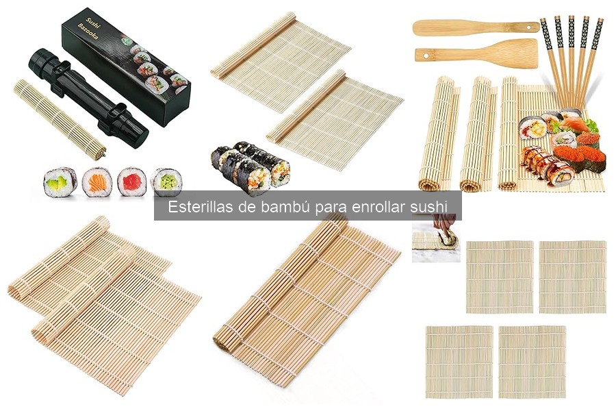 Cuidados y Limpieza de Esterillas de Bambú para Sushi