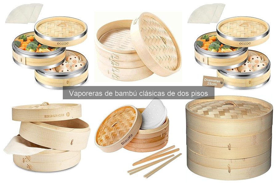 Cuidados y Mantenimiento de Vaporeras de Bambú de Dos Pisos