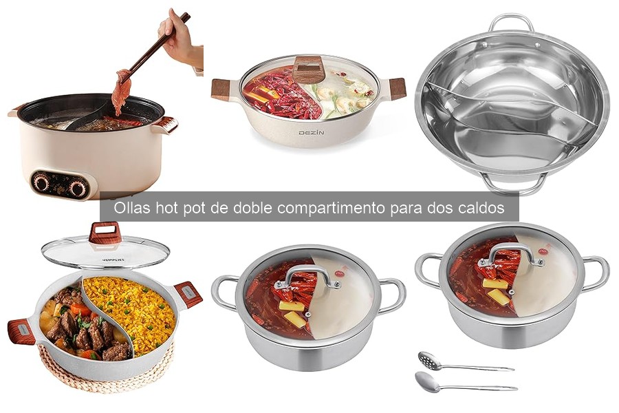 Deliciosas recetas para olla hot pot de doble compartimento