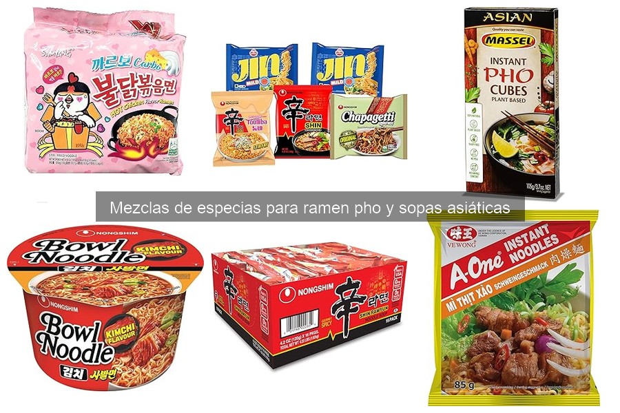 Descubre las mezclas de especias para ramen y pho