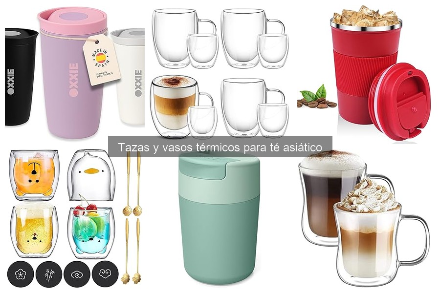 Descubre las Tazas y Vasos Térmicos para Té Asiático