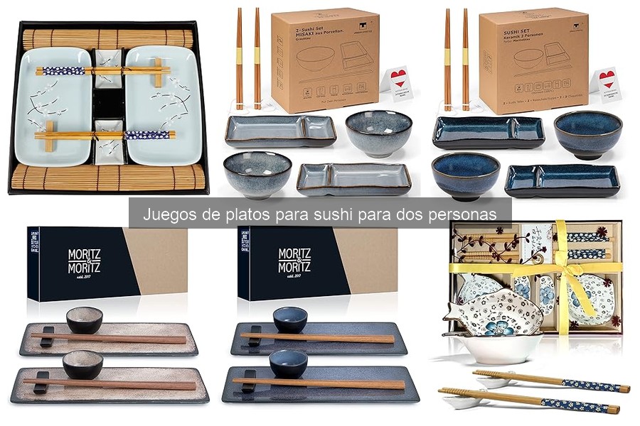 Descubre los beneficios de los juegos de platos para sushi