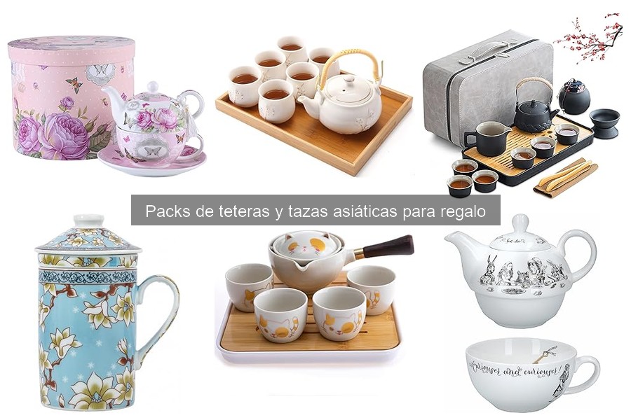 Descubre los Mejores Packs de Teteras y Tazas Asiáticas