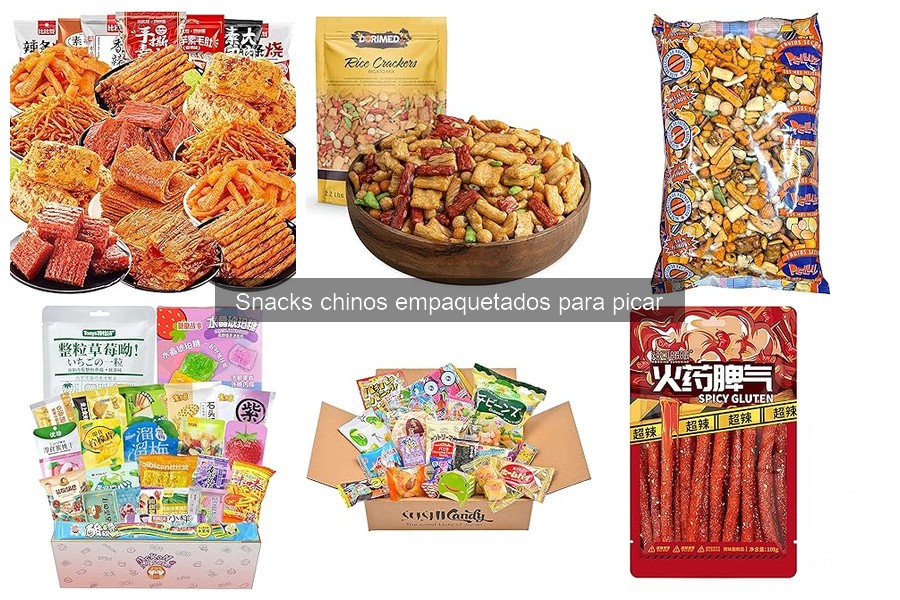 Descubre los Tipos de Snacks Chinos Populares para Picar