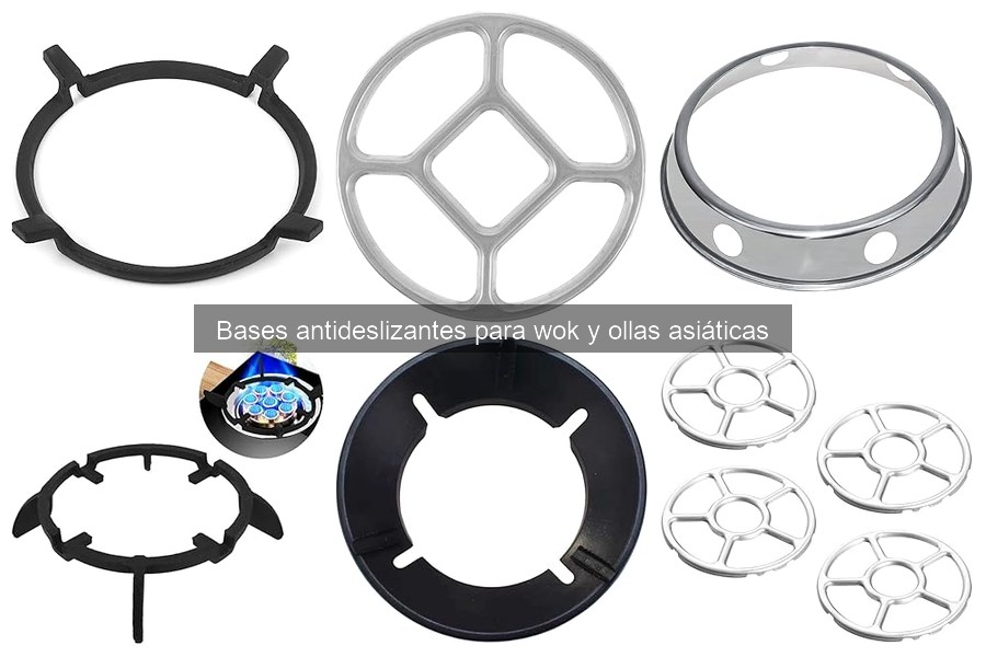 Desventajas de usar bases antideslizantes para ollas asiáticas