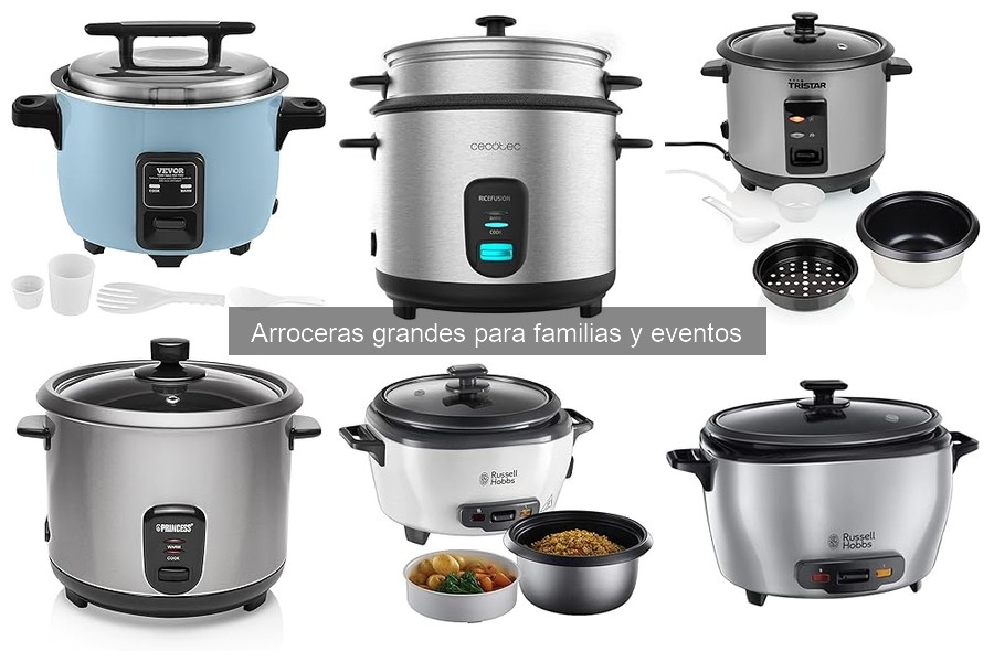 Diferencias entre Arroceras Eléctricas e Inducción Grandes