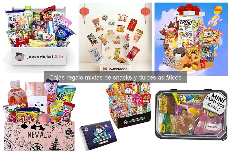 Disfruta recetas deliciosas con cajas de snacks asiáticos