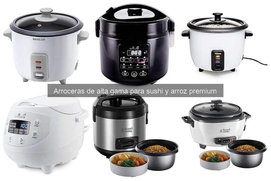 Dónde Comprar Arroceras de Alta Gama para Sushi y Arroz Premium