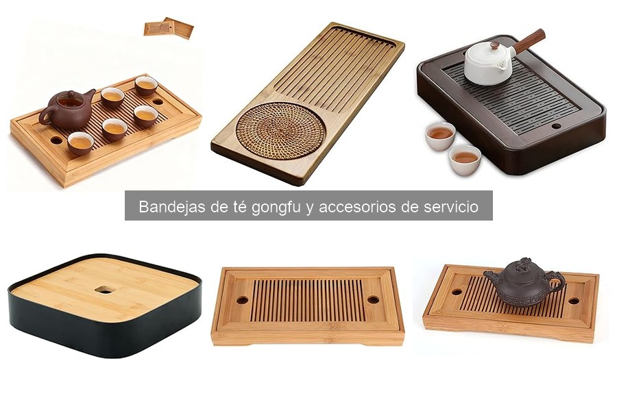 Dónde comprar bandejas de té gongfu en línea y mejores precios