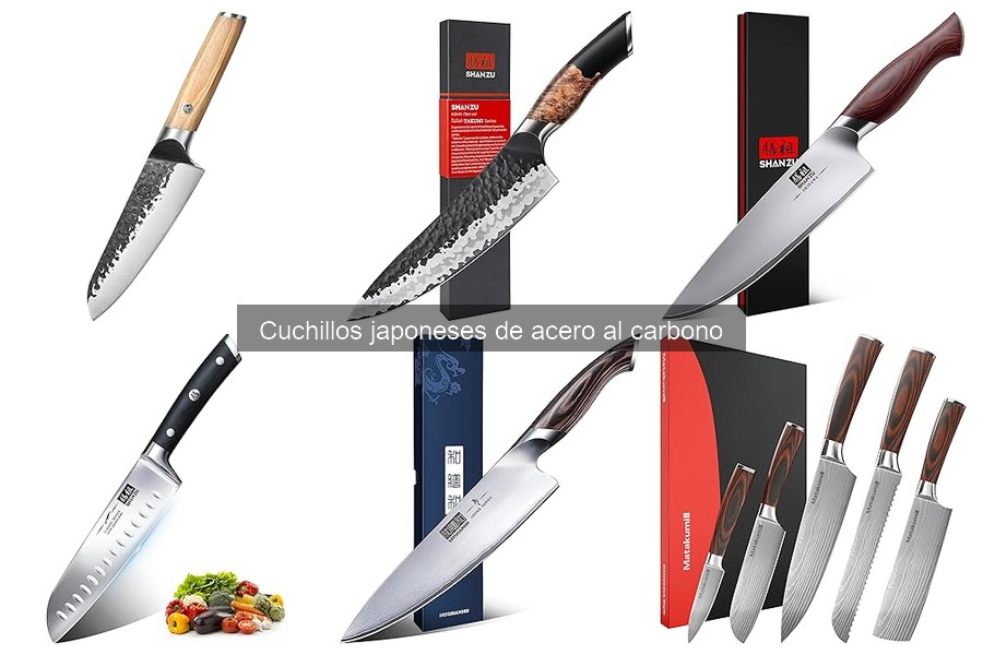 Dónde comprar cuchillos japoneses de acero al carbono
