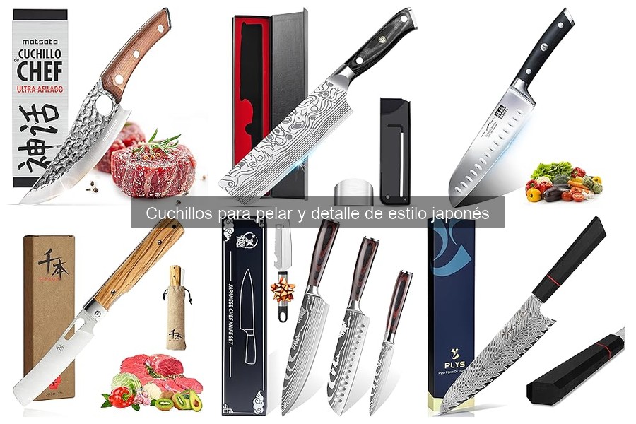 Dónde Comprar Cuchillos para Pelar Japoneses: Mejores Opciones